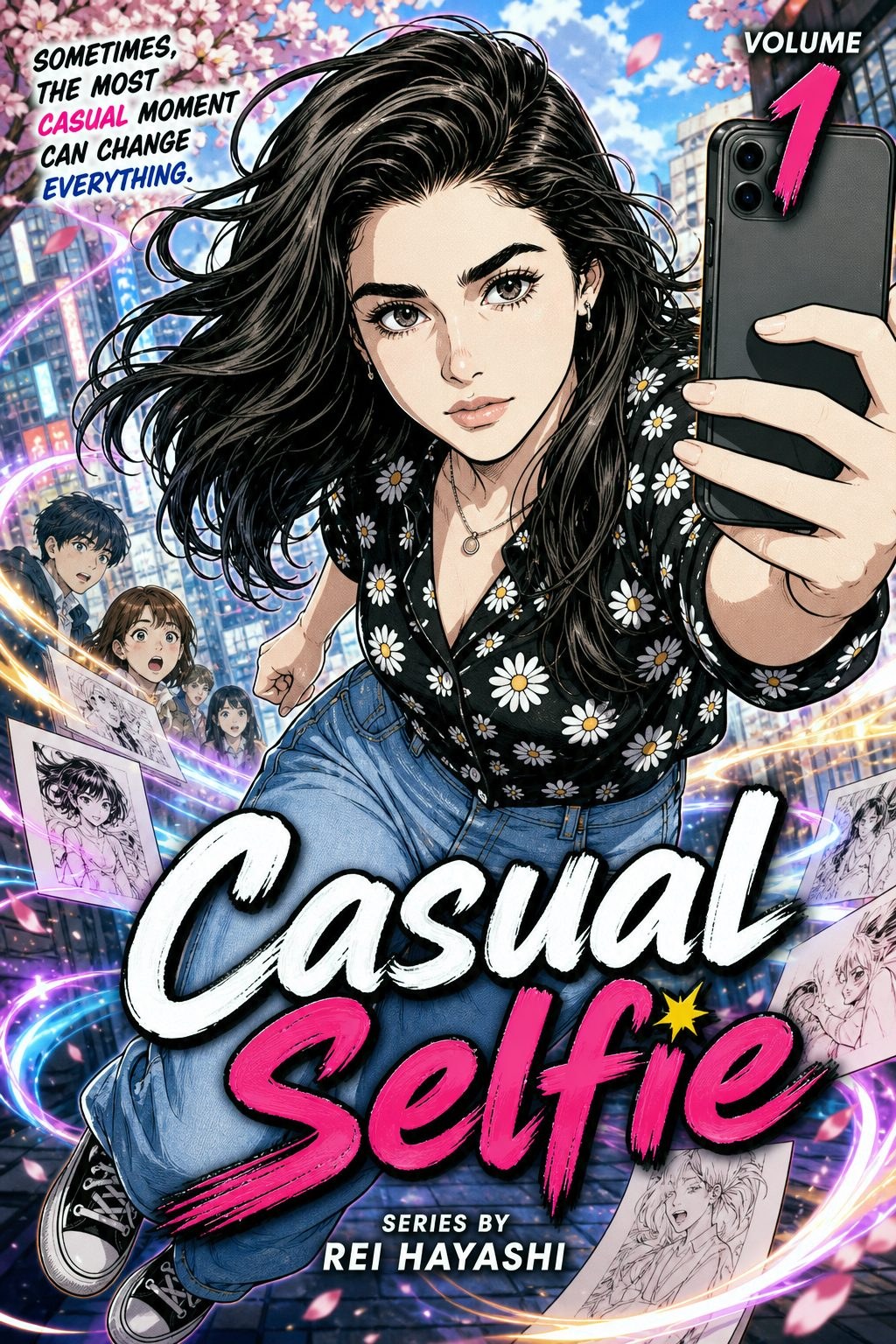 Casual Selfie comic cover