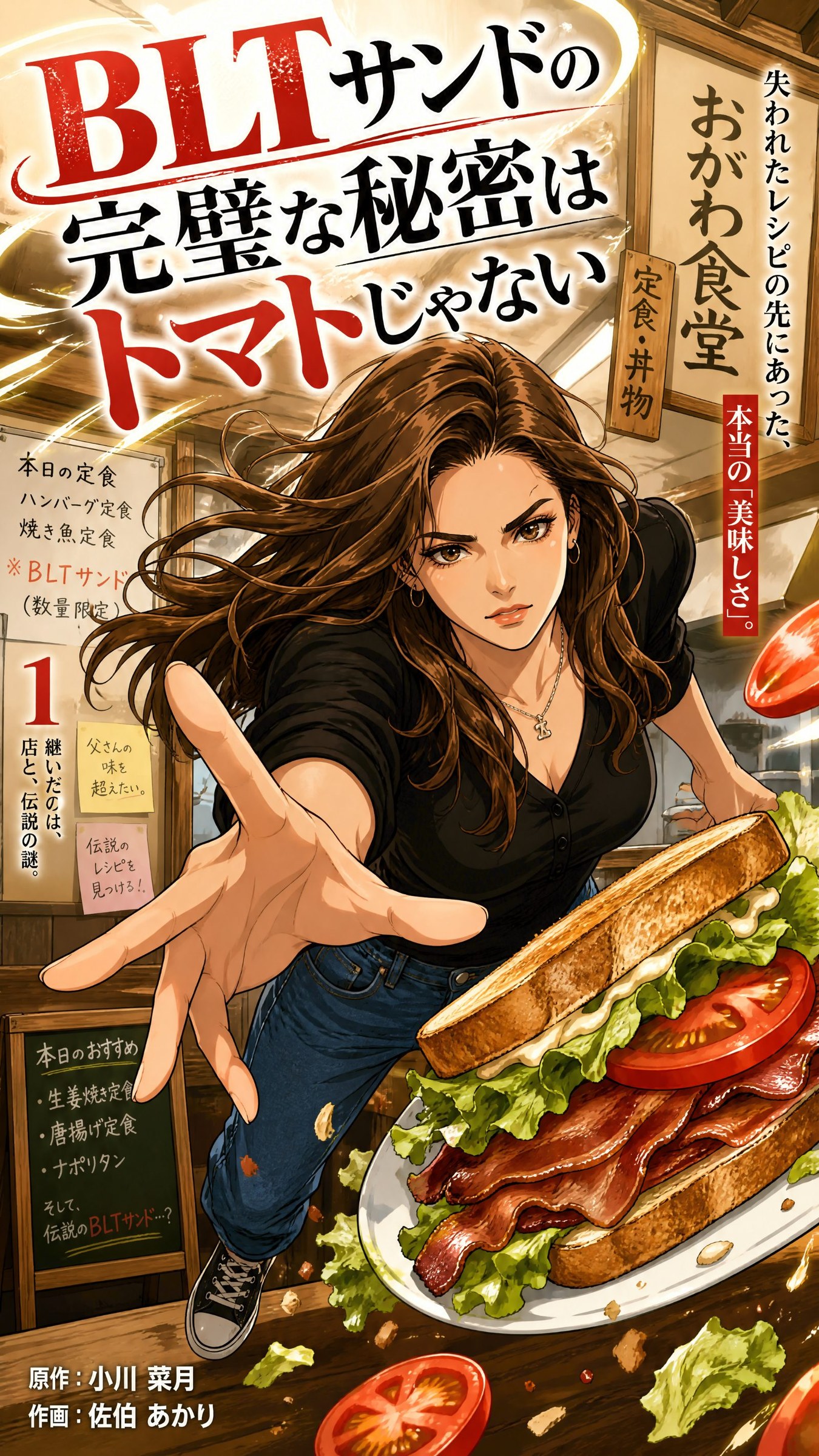 BLTサンドの完璧な秘密はトマトじゃない comic cover
