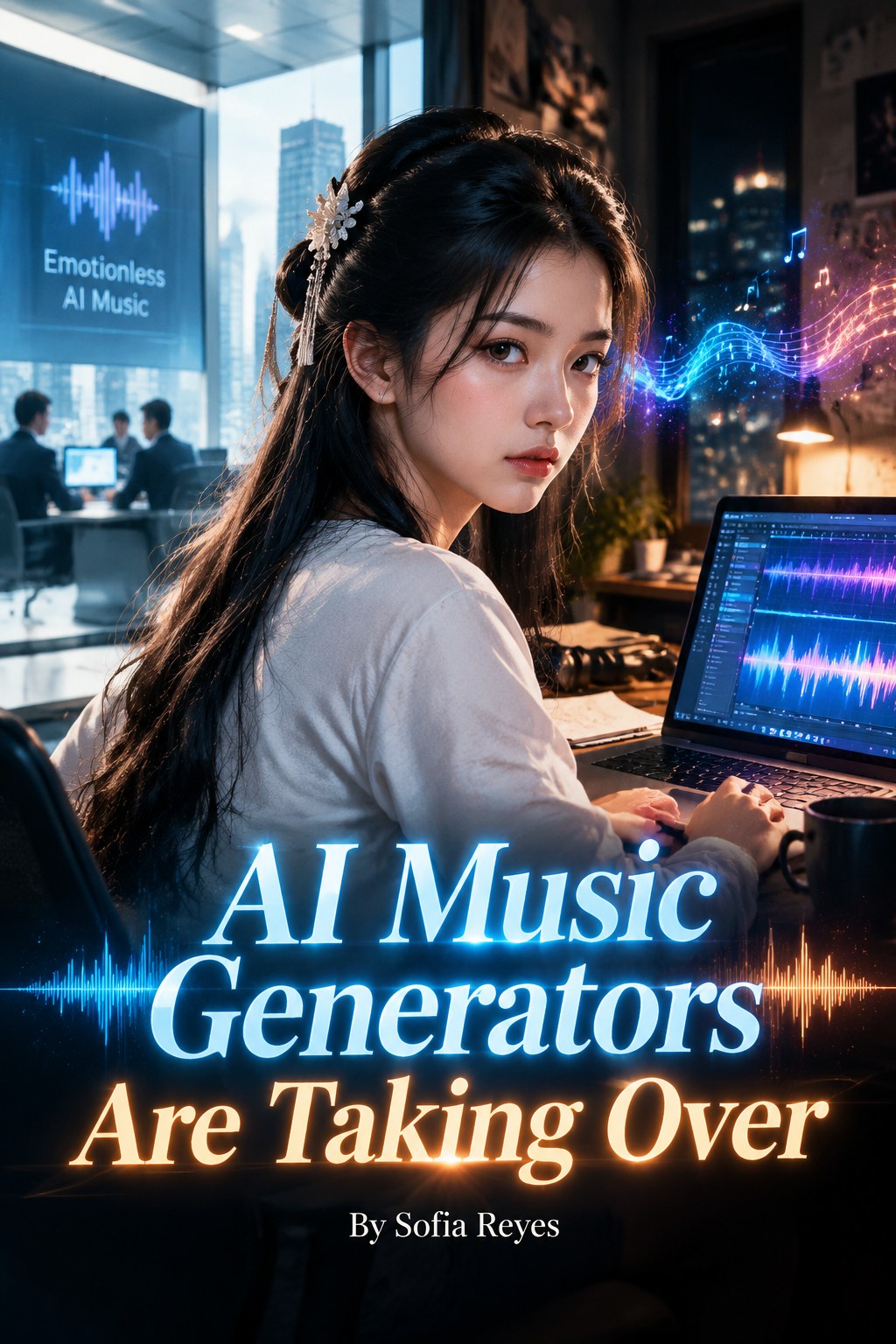 AI Music Generators Are Taking Over comic cover