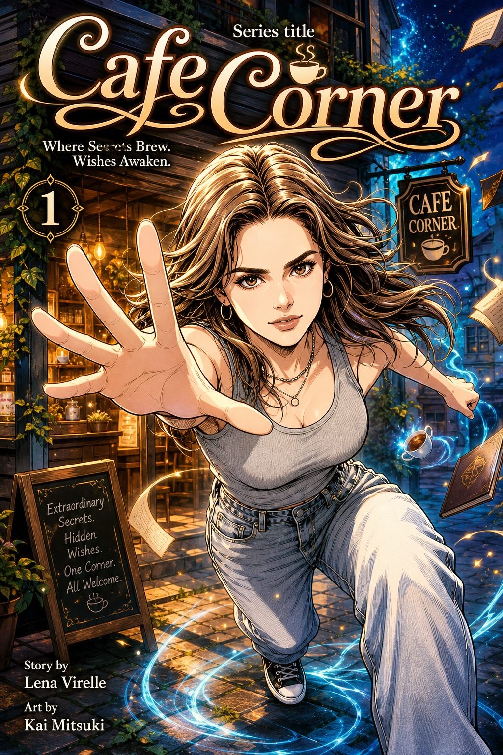Cafe Corner comic cover