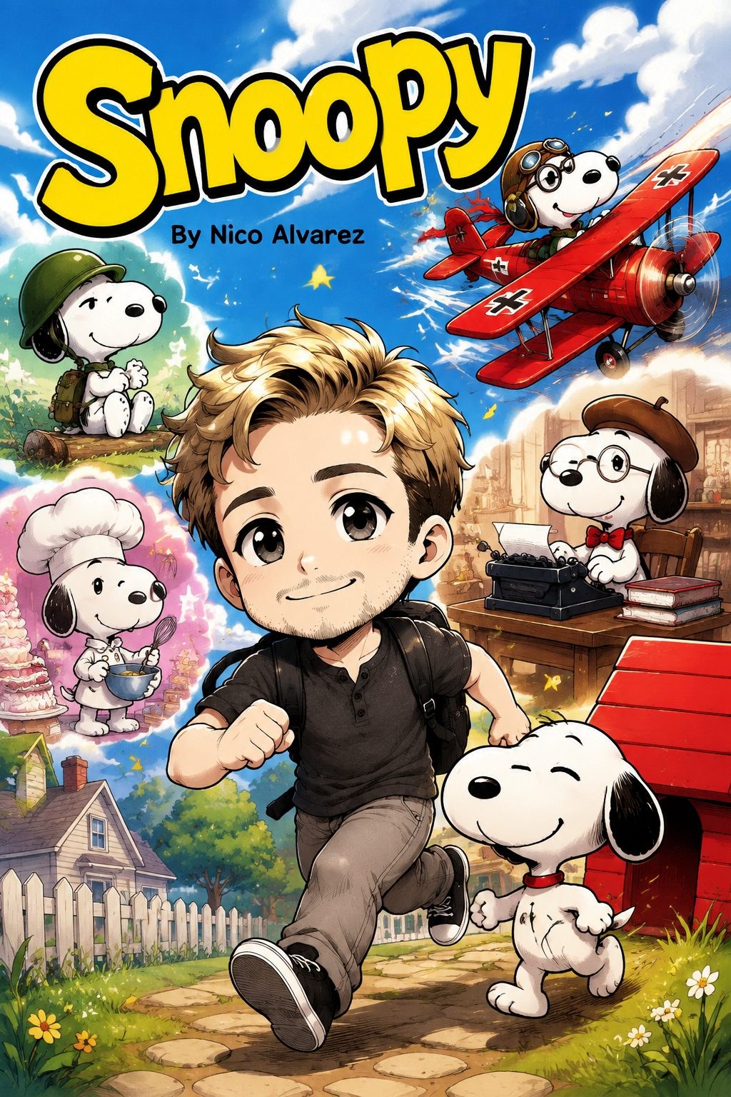 Snoopy comic cover