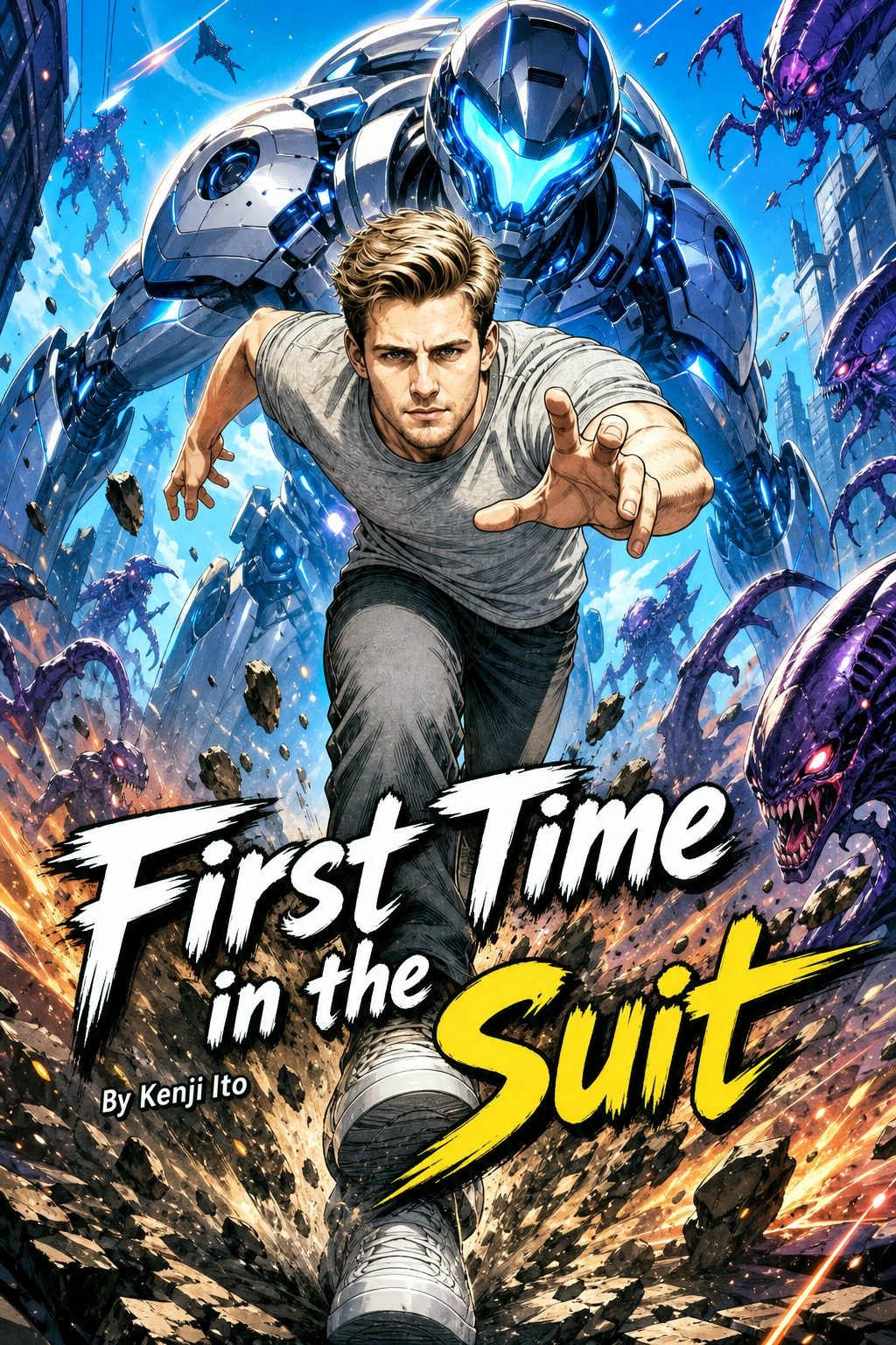 First Time in the Suit comic cover