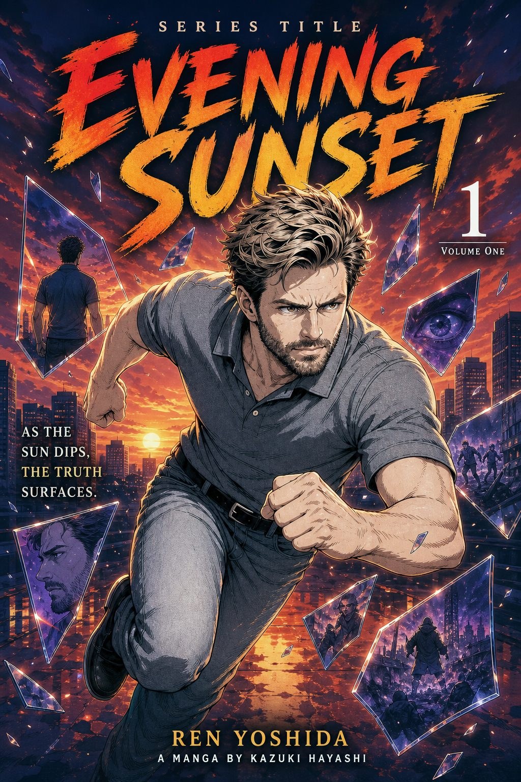 Evening Sunset comic cover