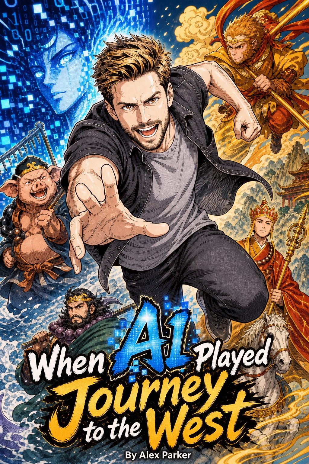 When AI Played Journey to the West comic cover
