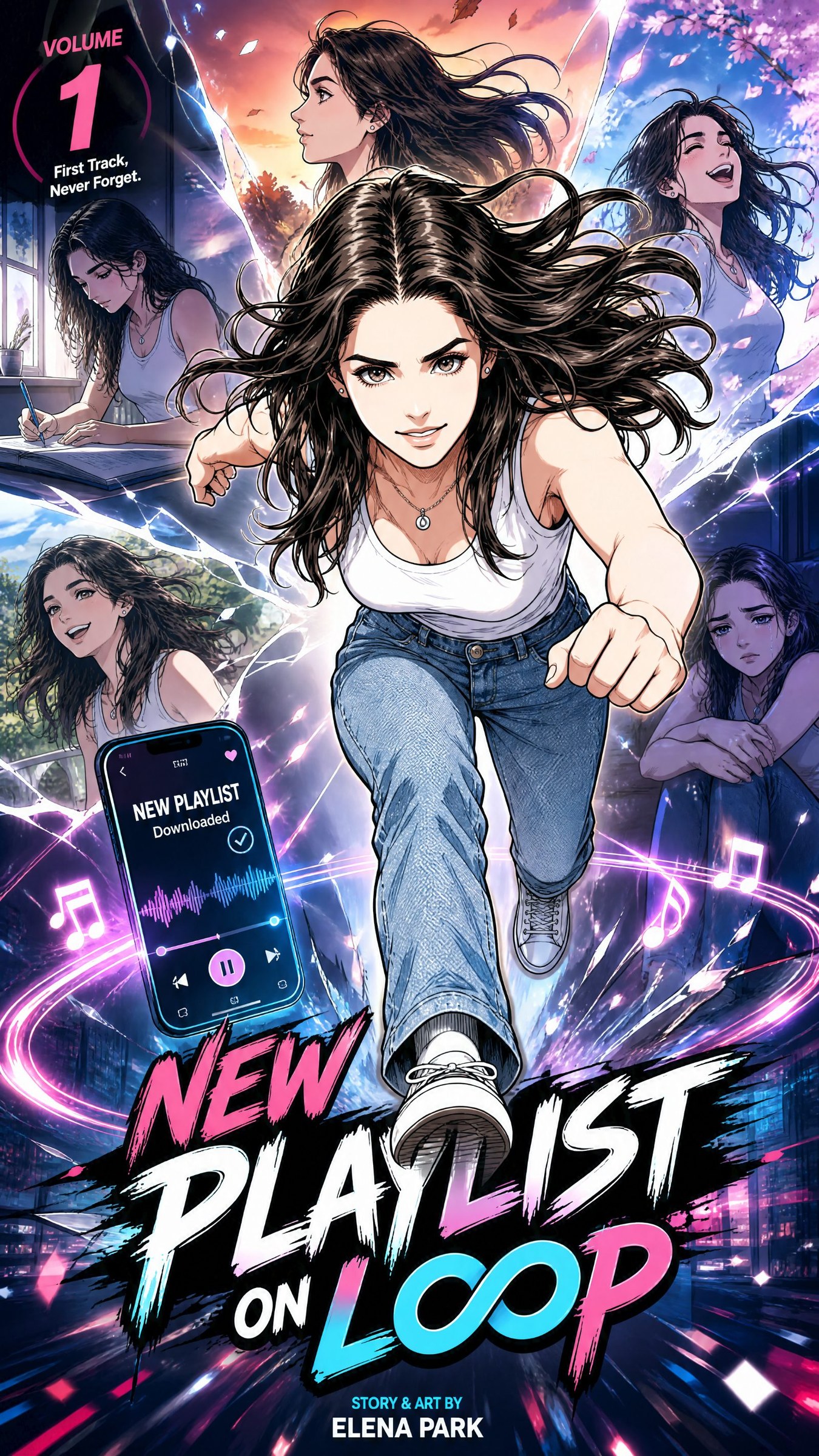 New Playlist on Loop comic cover