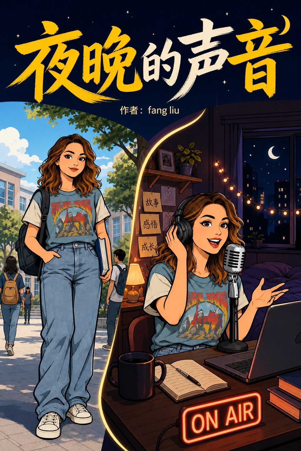夜晚的声音 comic cover