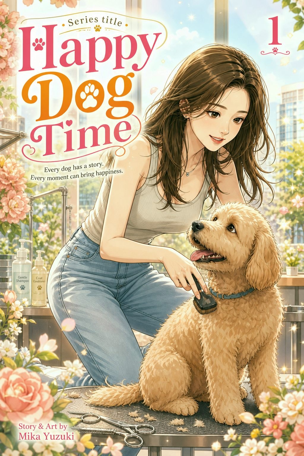 Happy Dog Time comic cover