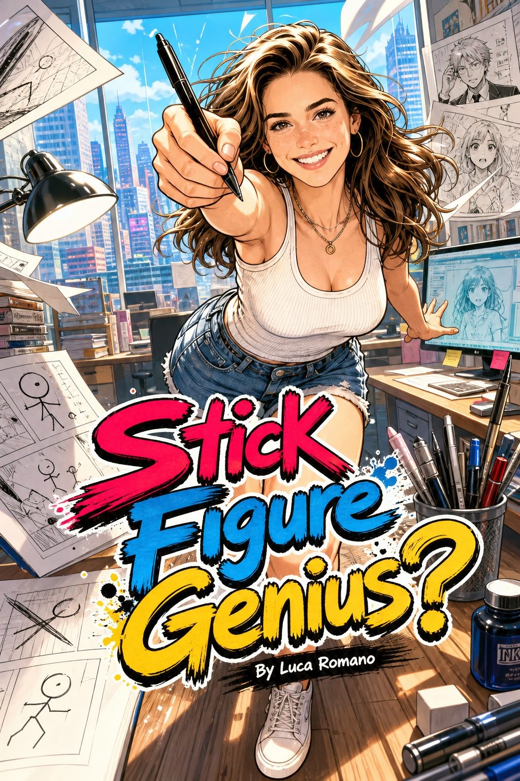 Stick Figure Genius? comic cover