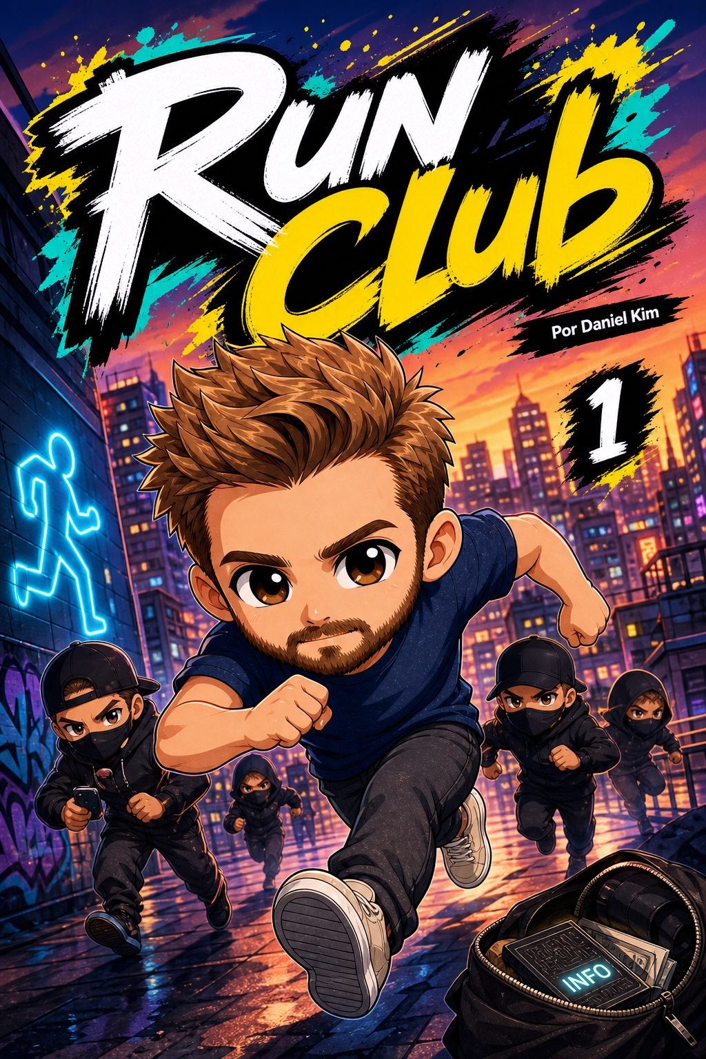 Run Club comic cover