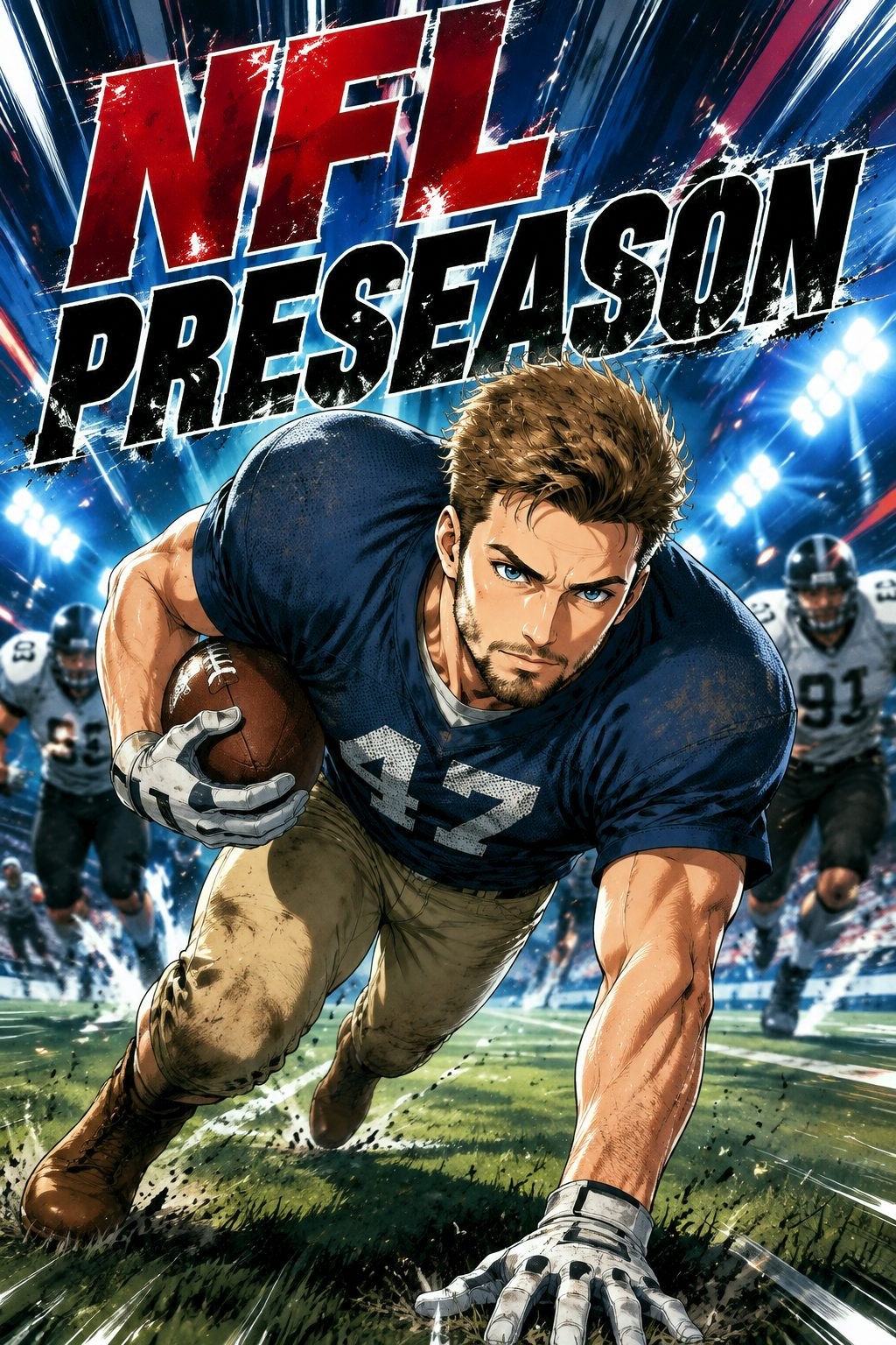 NFL Preseason comic cover