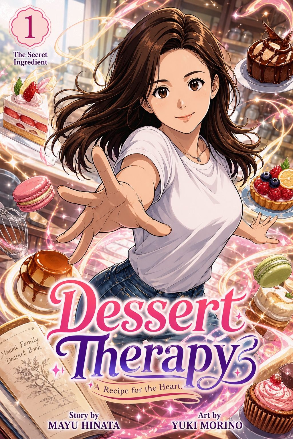 Dessert Therapy comic cover
