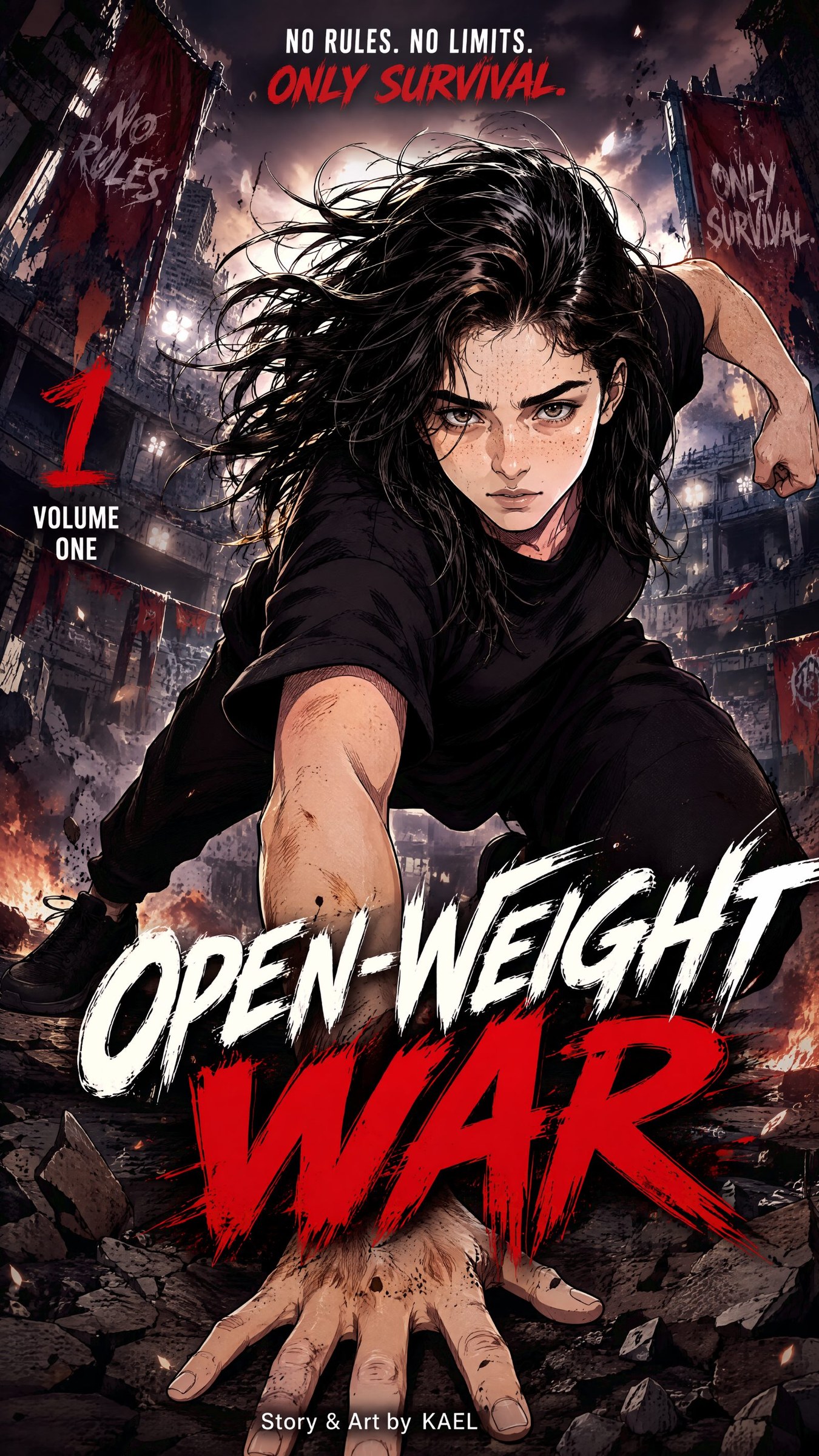Open-Weight War comic cover