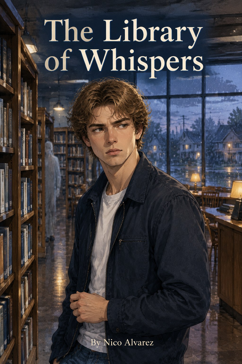 The Library of Whispers comic cover