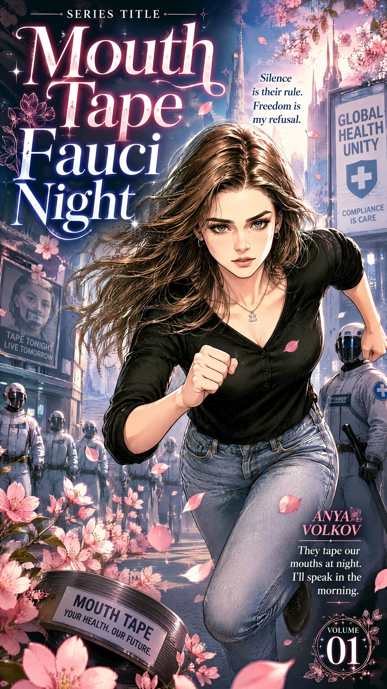 Mouth Tape Fauci Night comic cover
