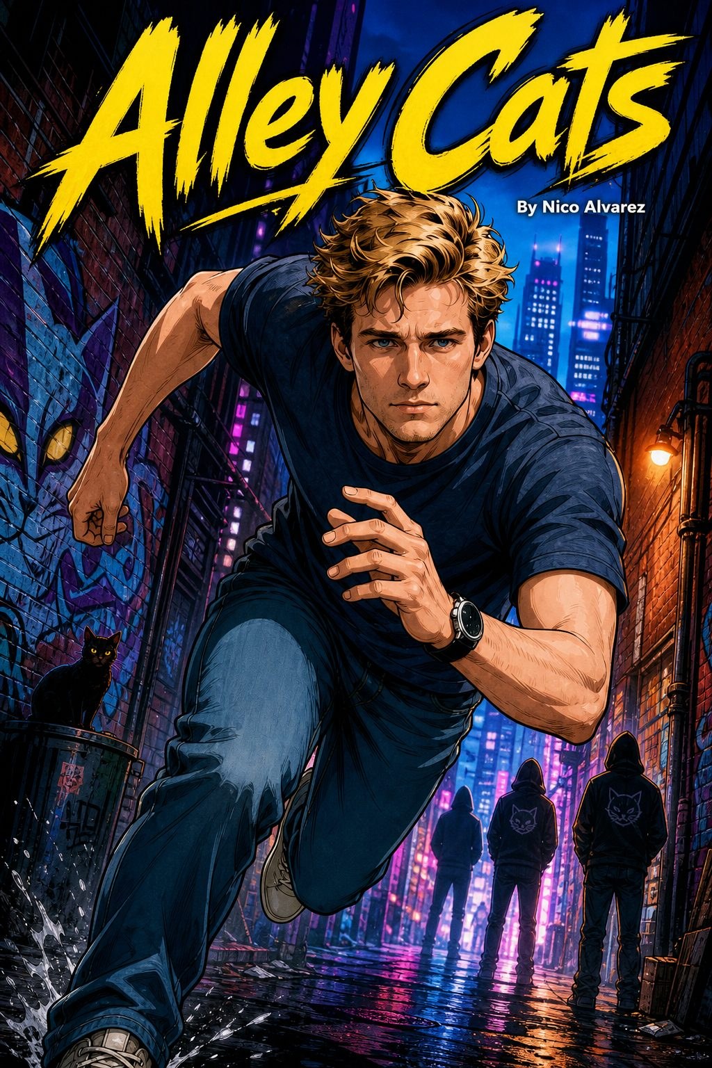Alley Cats comic cover