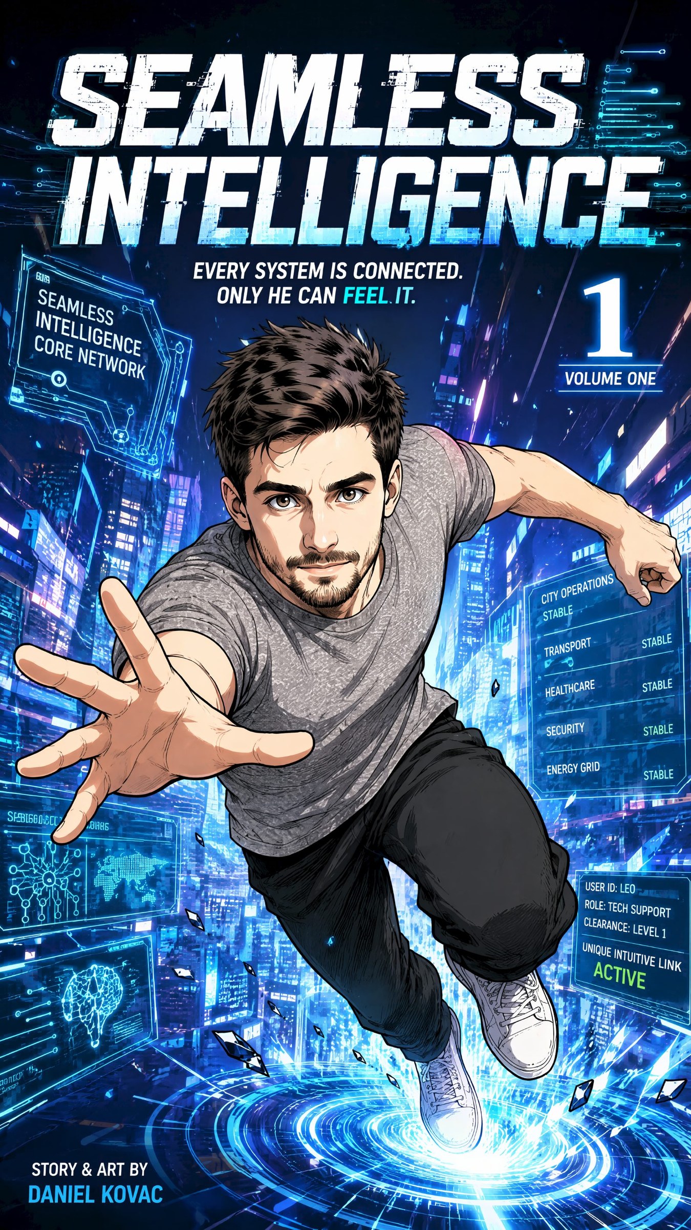 Seamless Intelligence comic cover