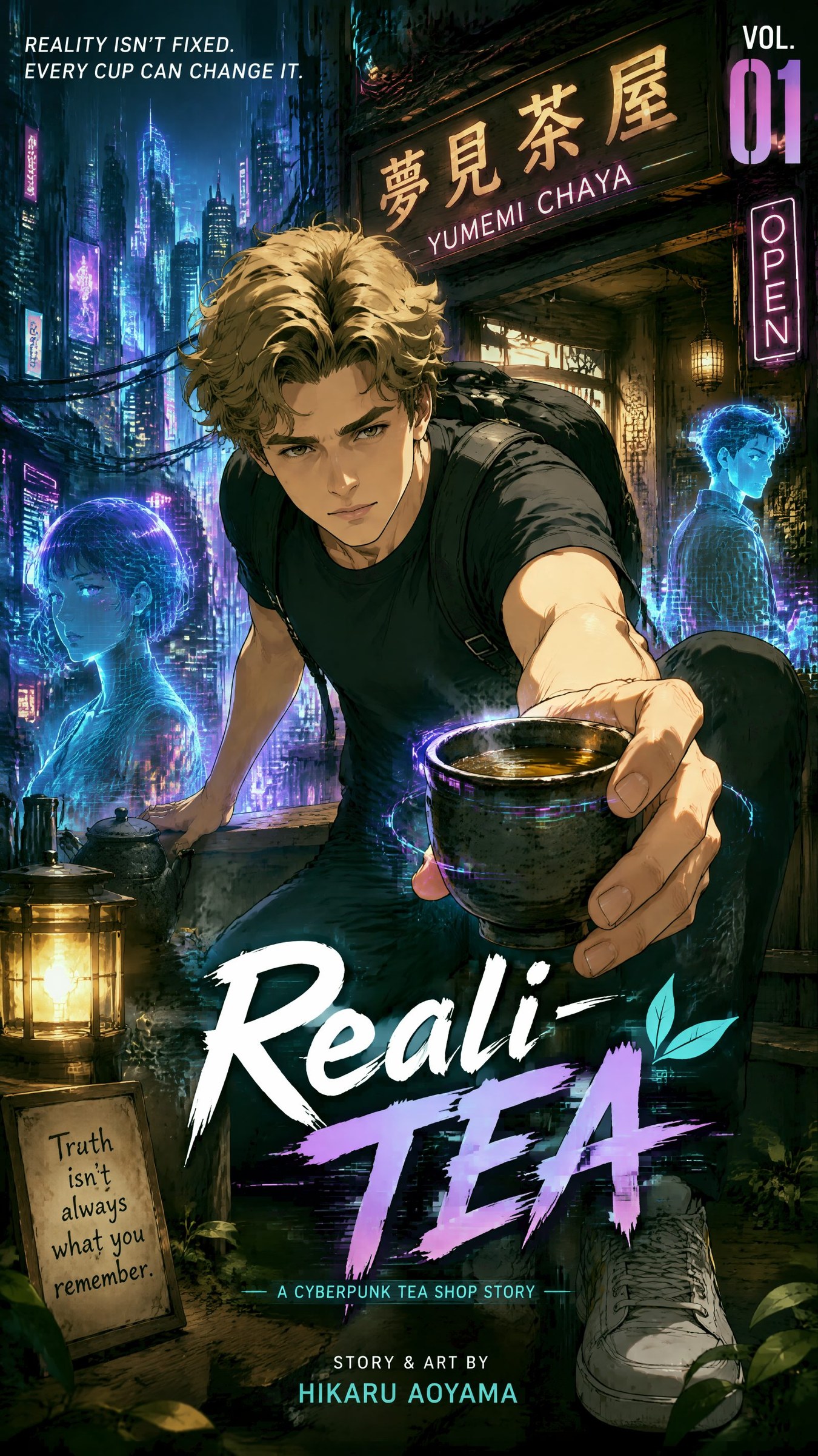 Reali-TEA comic cover