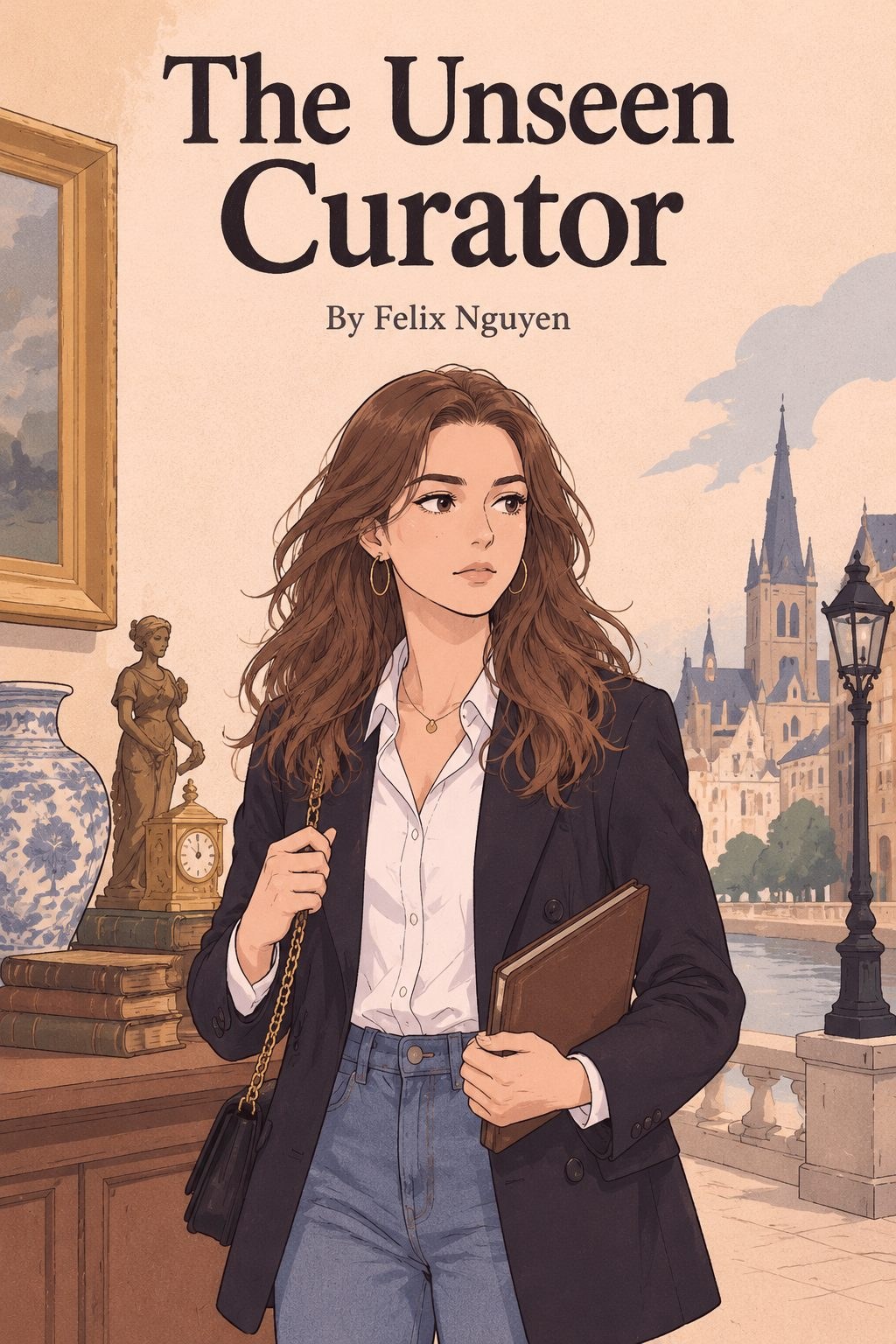 The Unseen Curator comic cover