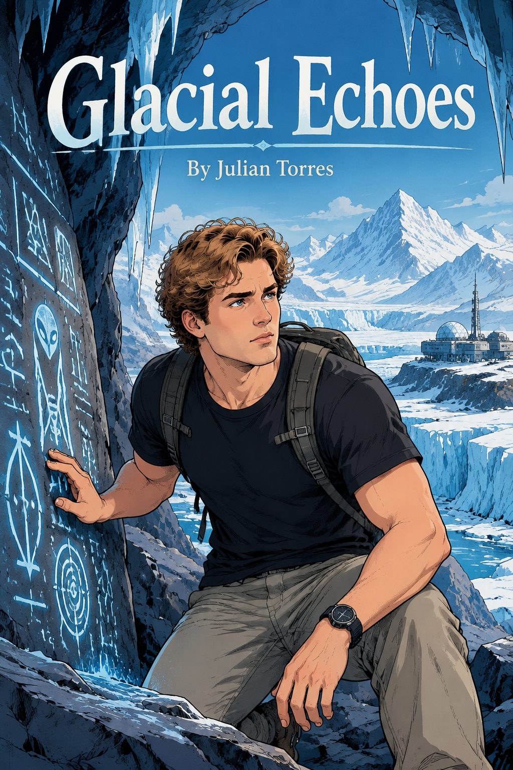 Glacial Echoes comic cover
