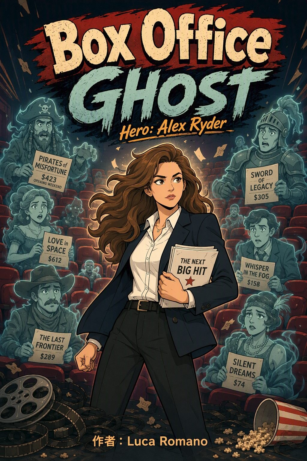 Box Office Ghost comic cover