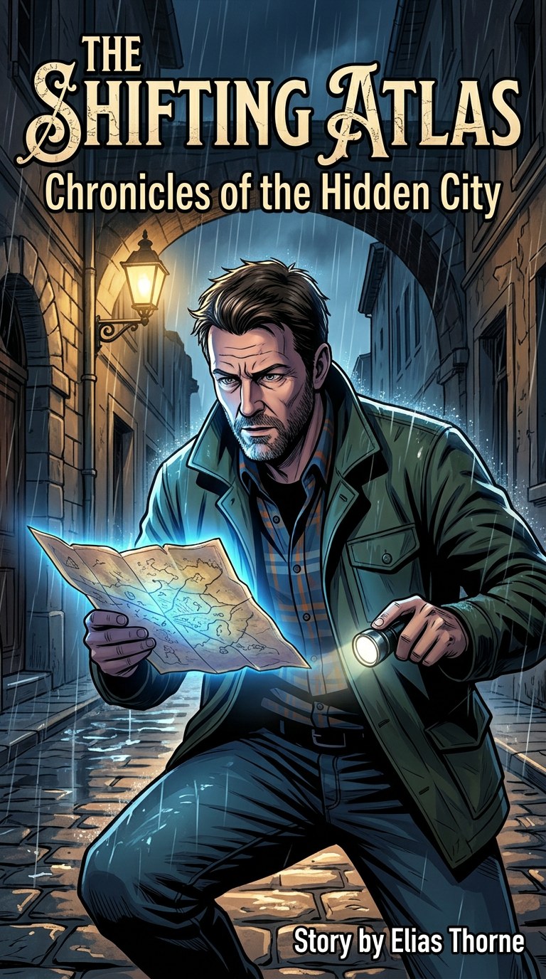 The Shifting Atlas: Chronicles of the Hidden City comic cover