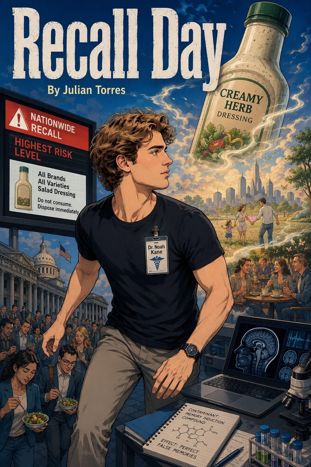 Recall Day comic cover