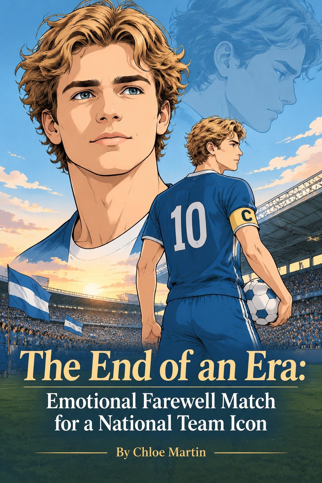 The End of an Era: Emotional Farewell Match for a National Team Icon comic cover