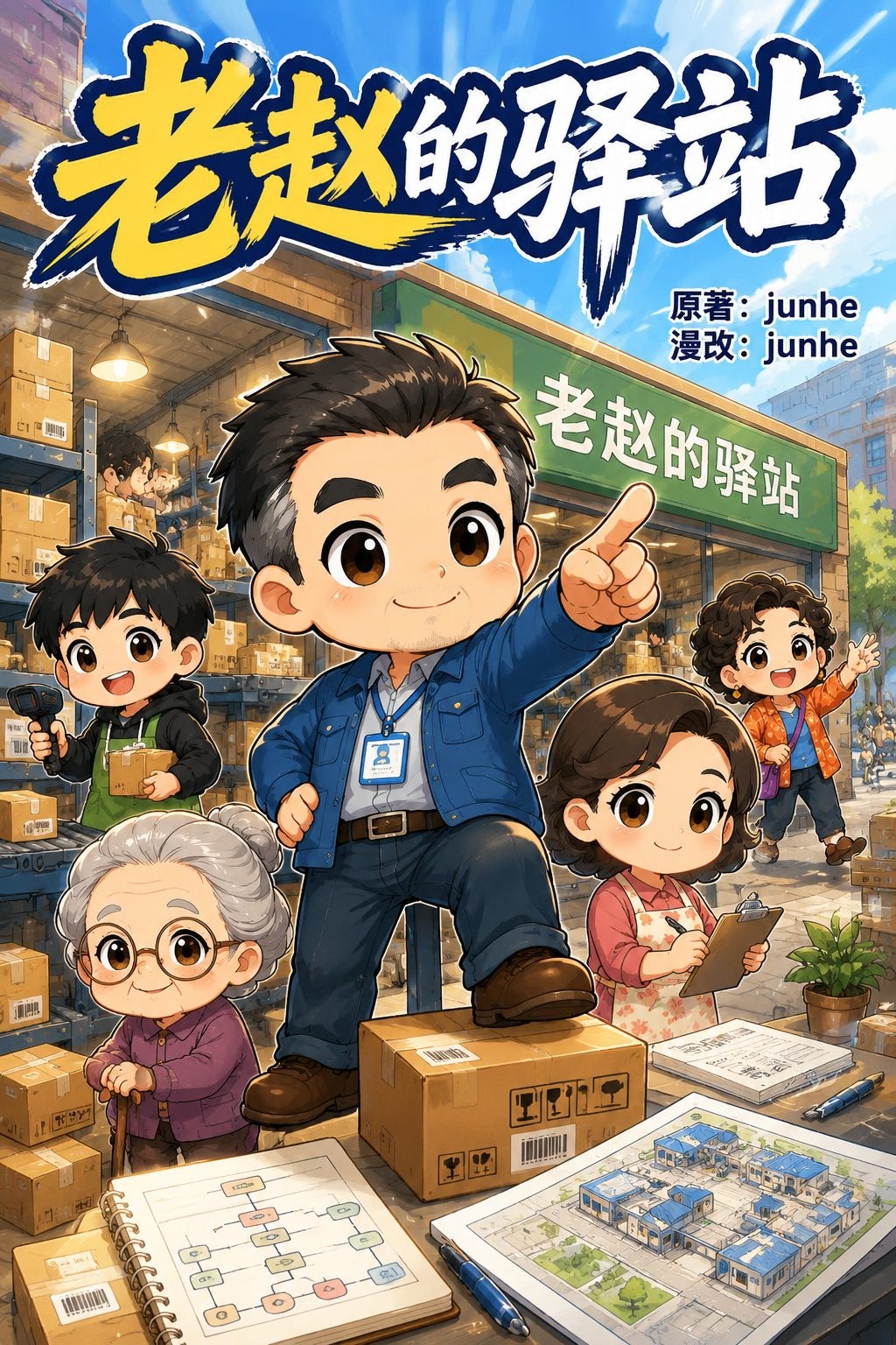 老赵的驿站 comic cover