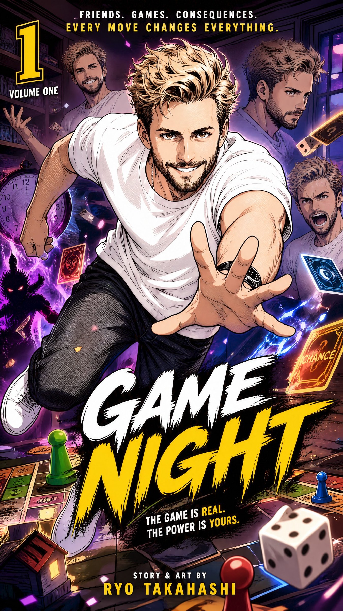 Game Night comic cover
