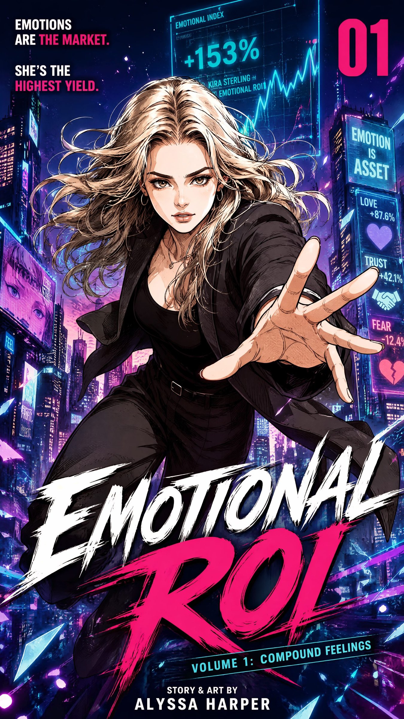 Emotional ROI comic cover