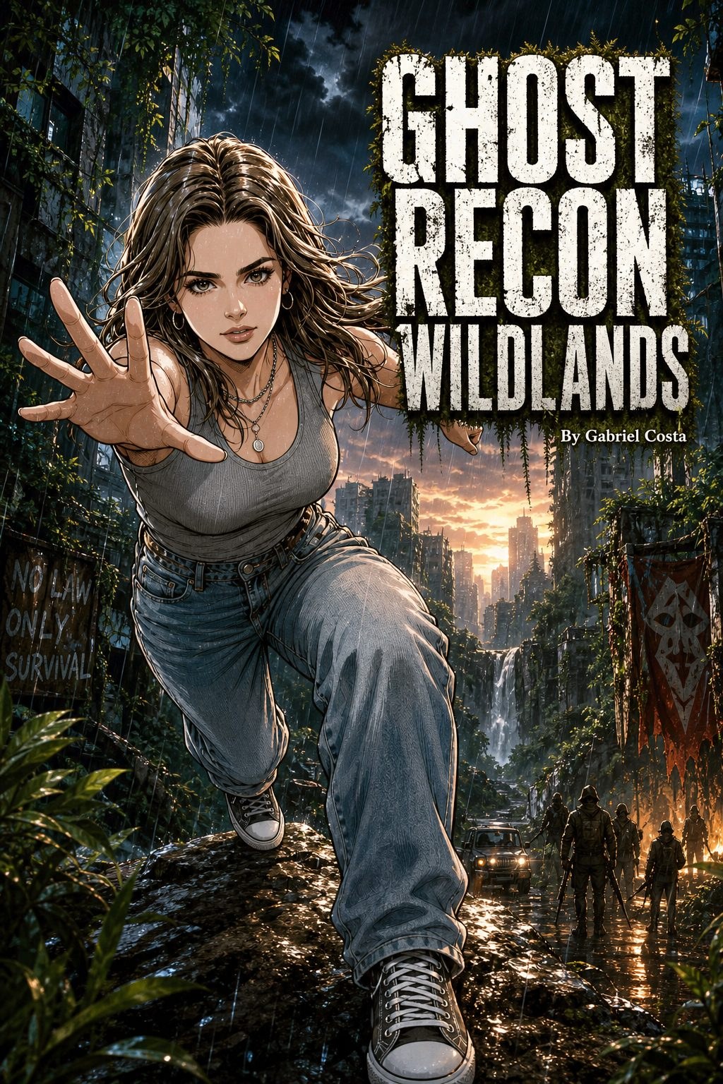 Ghost Recon Wildlands comic cover