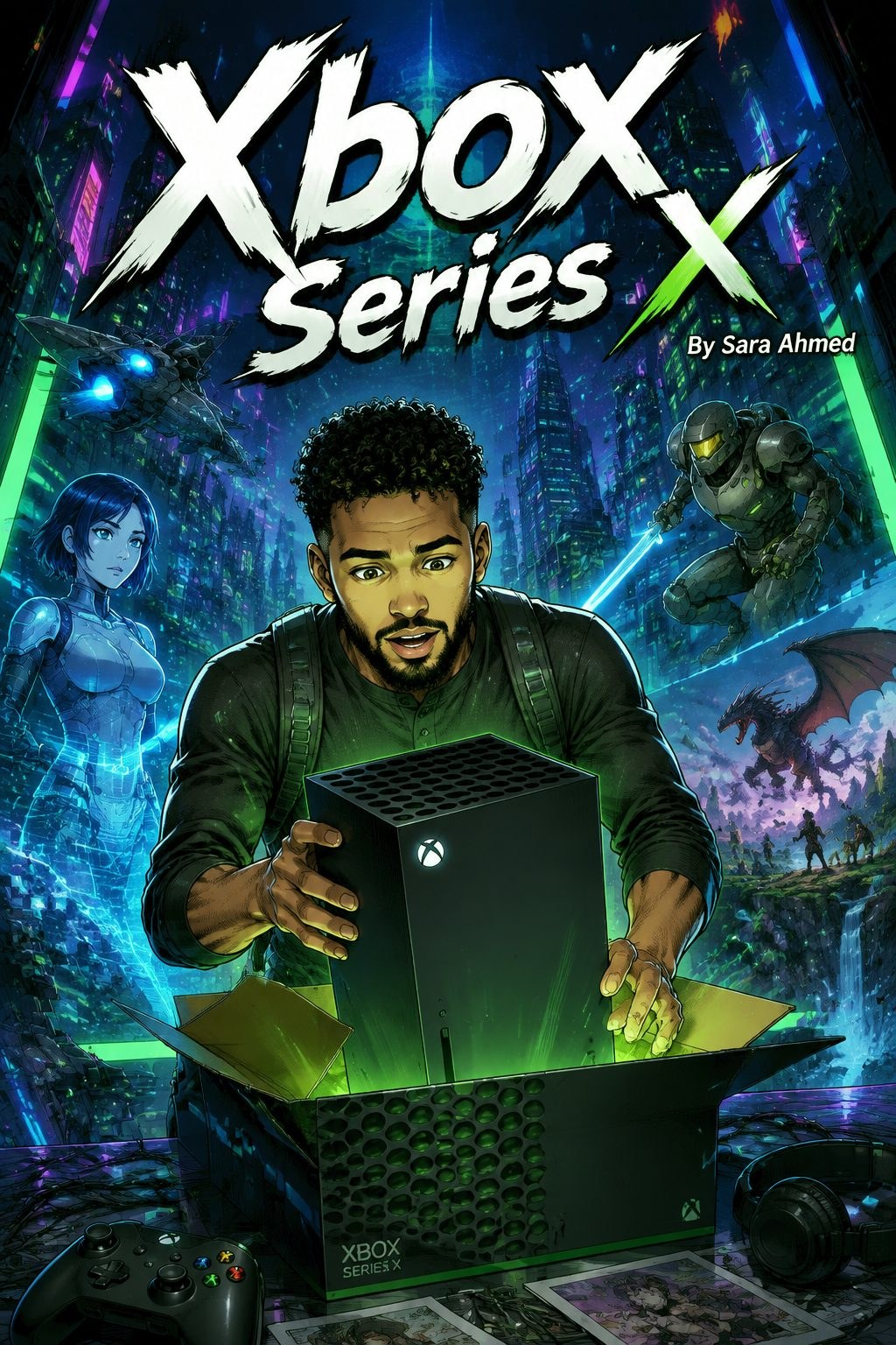 Xbox Series X comic cover