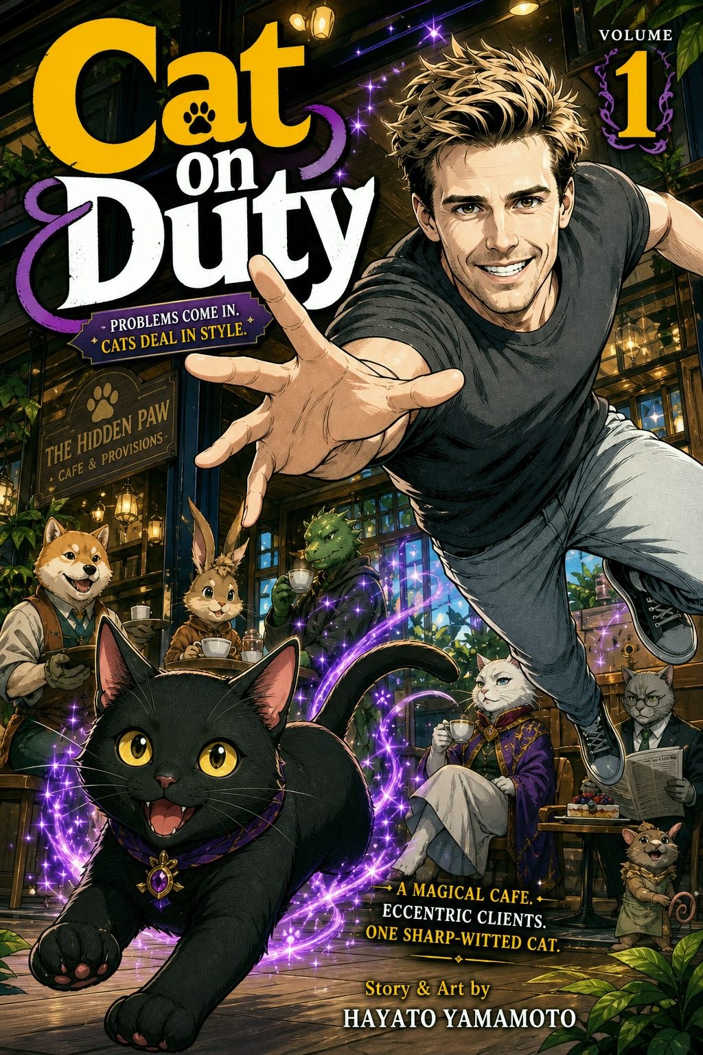 Cat on Duty comic cover