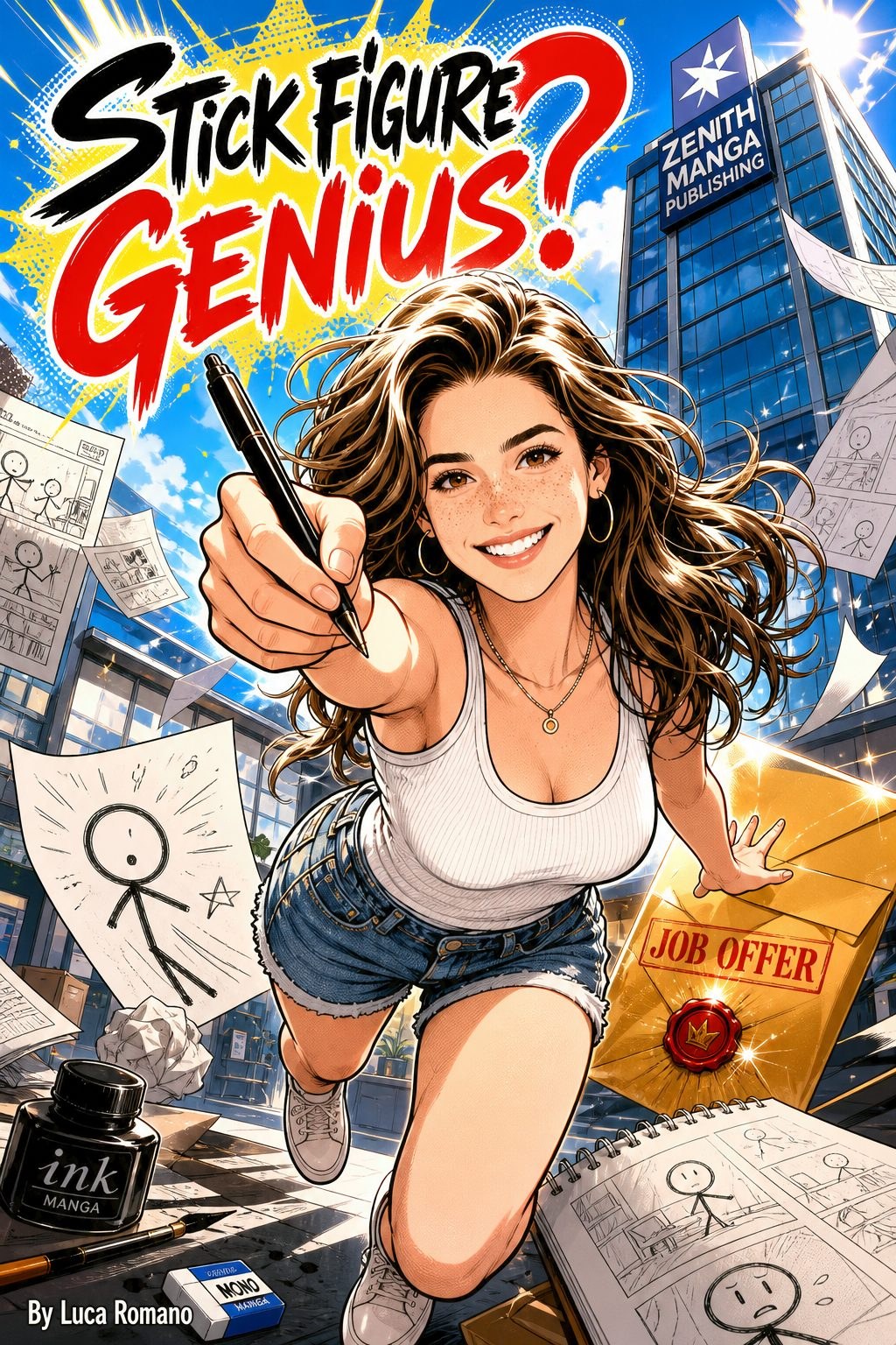 Stick Figure Genius? comic cover