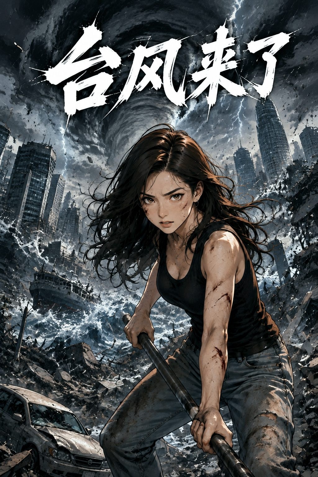 台风来了 comic cover