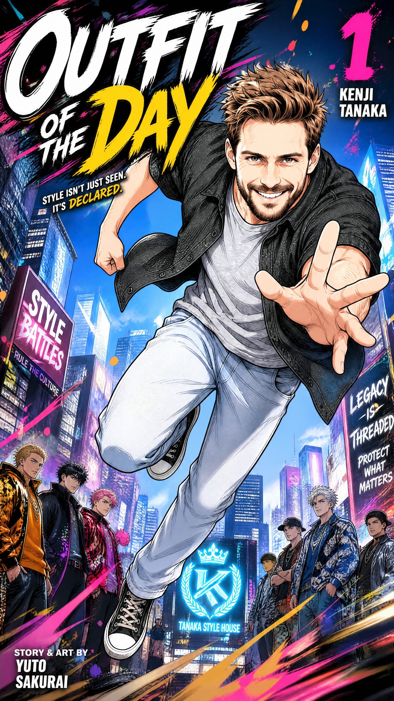 Outfit of the Day comic cover