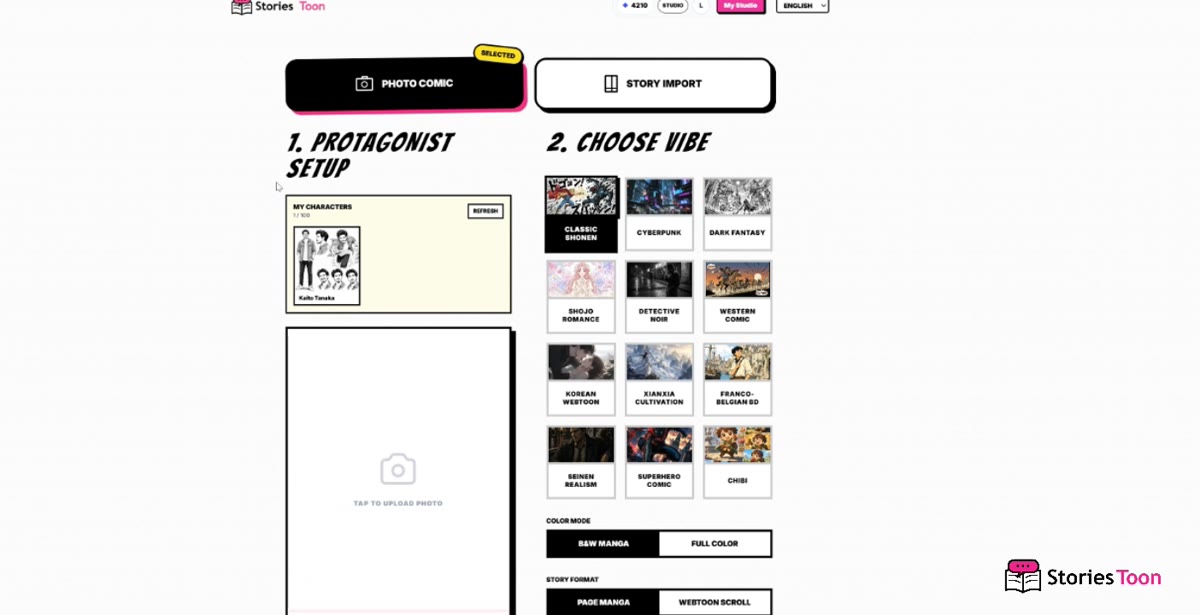 Screenshot for Choose Photo Comic