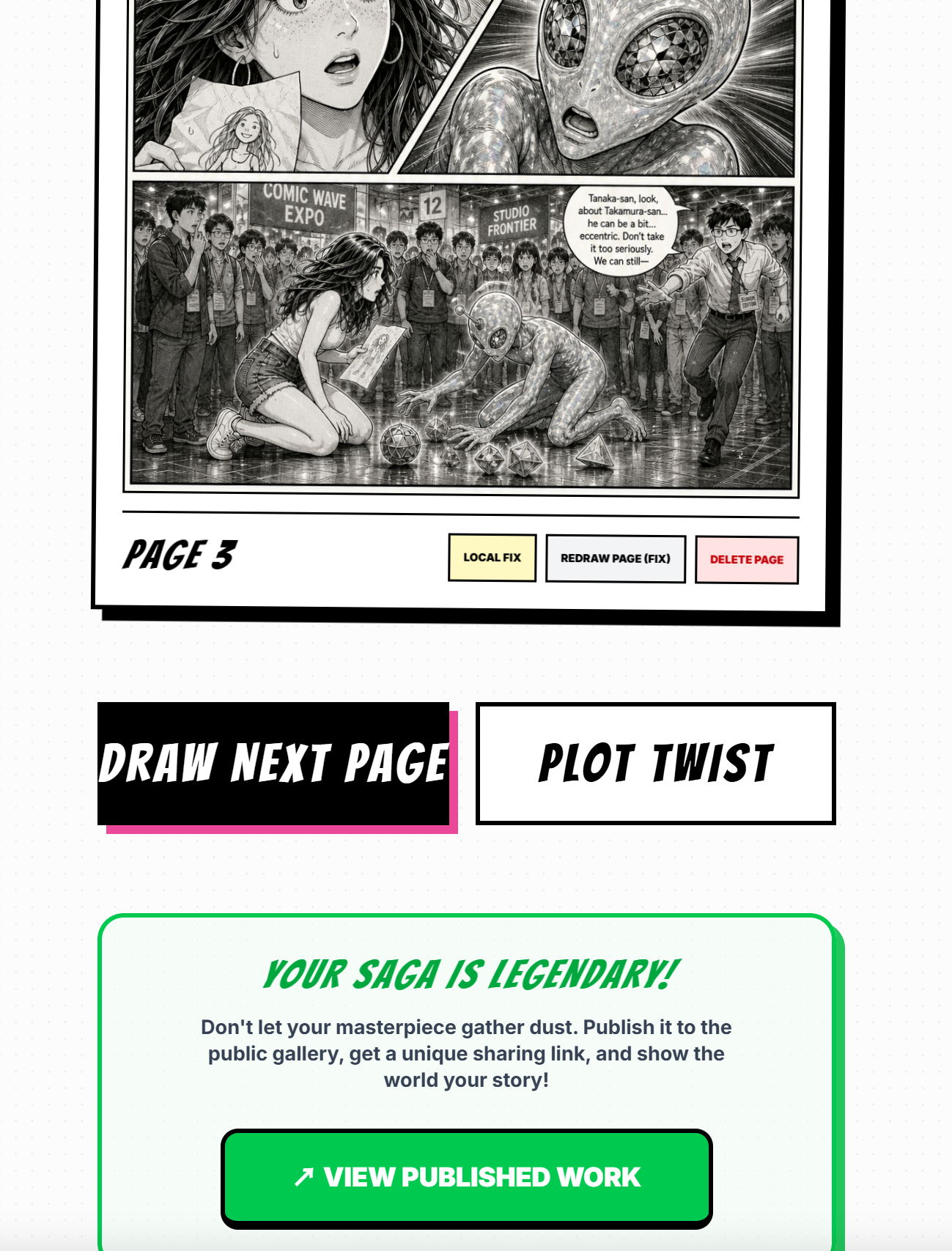 Screenshot for Publish to the gallery