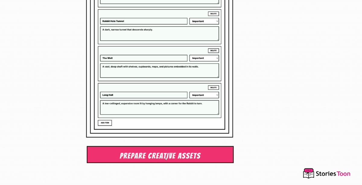 Screenshot for Review scenes and objects