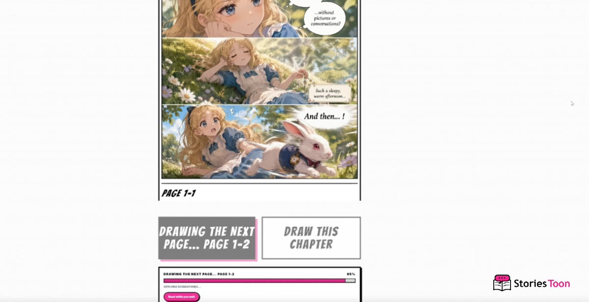 Screenshot for Generate and read pages