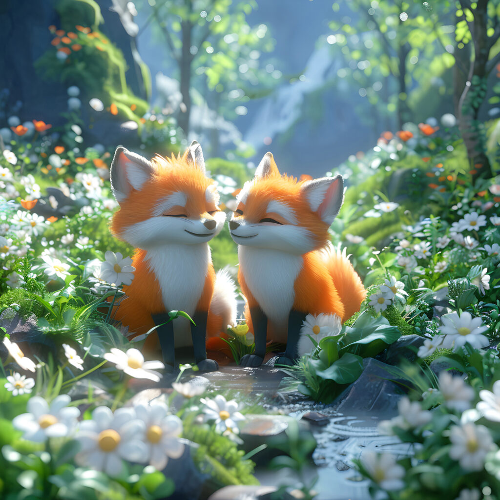 The Two Foxes